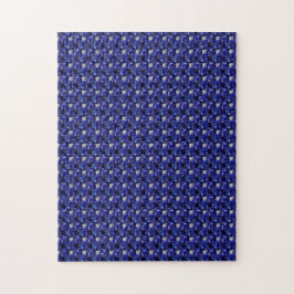 Sapphire Diamond Gemstone Art Blue