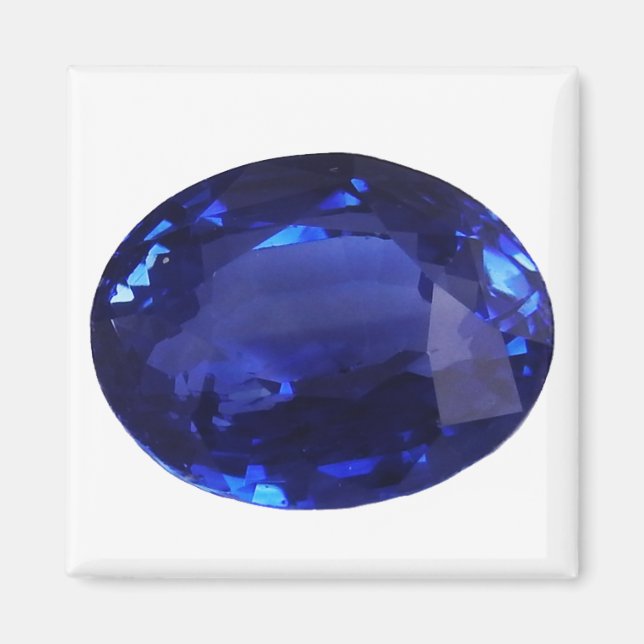 Sapphire Gemstone Magnet (Vorne)
