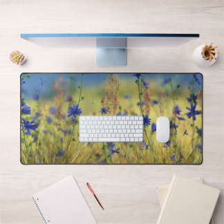Sapphire & Gold Desk Mat