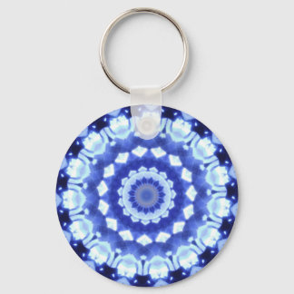 Sapphire Kaleidoscope Schlüsselanhänger
