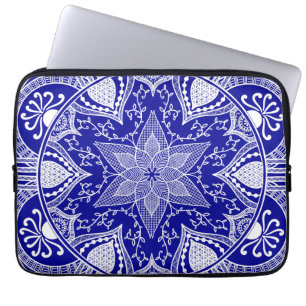 Sapphire Mandala Laptopschutzhülle