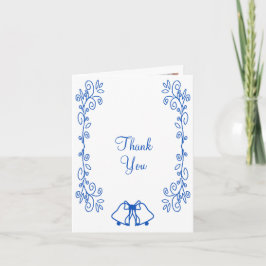 Sapphire Mariage Carte de remerciements Bells Soll