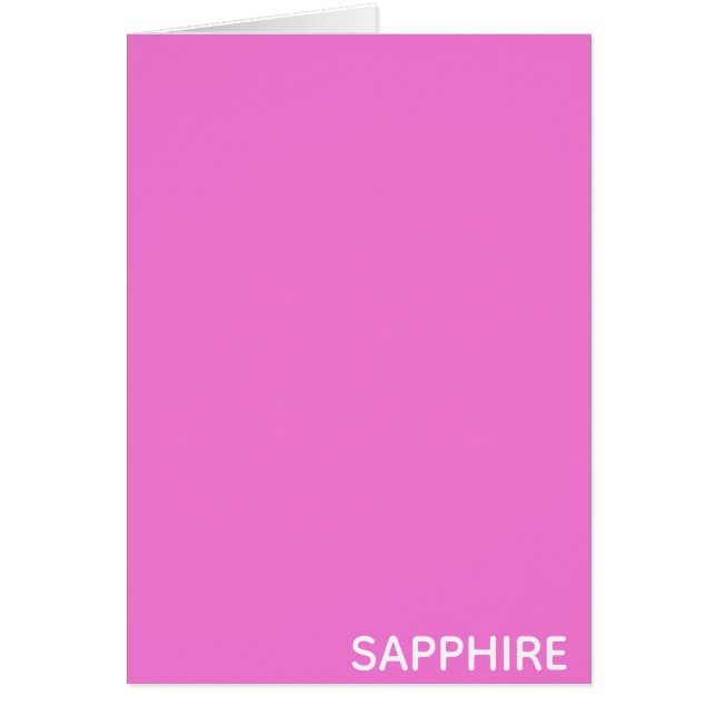 Sapphire pink colour (Devant)