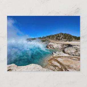 Sapphire Pool Parc national Yellowstone Carte post