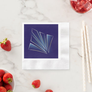 Sapphire Rays Serviette