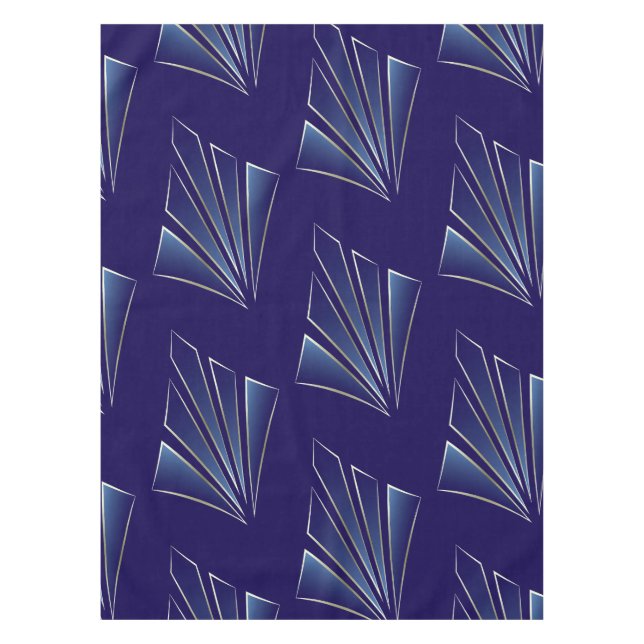 Sapphire Rays Tischdecke (Vorderseite)