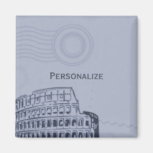 Sapphire Roman Magnet