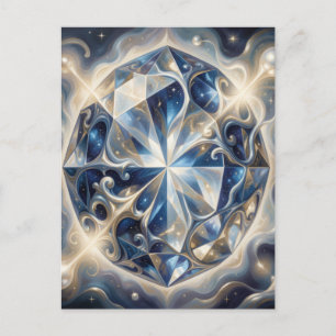 Sapphire – The Stone of Truth and Wisdom´3 Postkarte