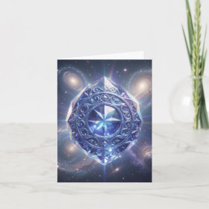 Sapphire – The Stone of Truth and Wisdom´4 Feiertagskarte