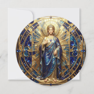 Sapphire – The Stone of Truth and Wisdom´9 Feiertagskarte