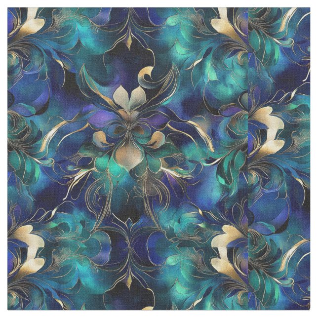 Sapphire Veil Stoff (Nahaufnahme)