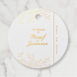 Sapphire Wedding Geschenkanhänger