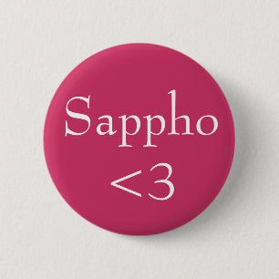 Sappho < 3 button