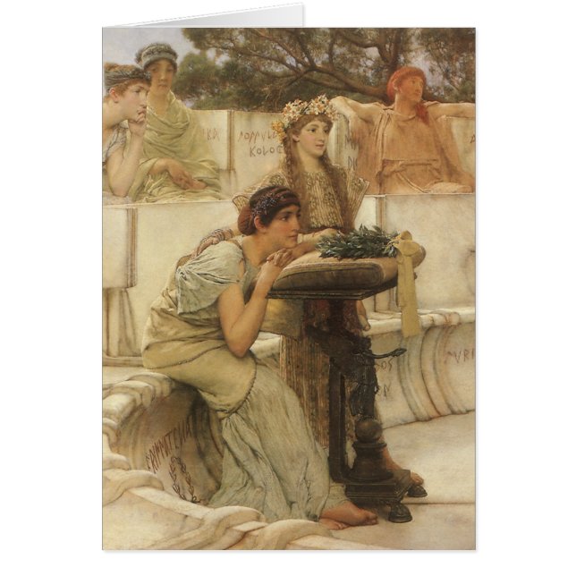 Sappho et Alcaeus par Sir Lawrence Alma Tadema (Devant)
