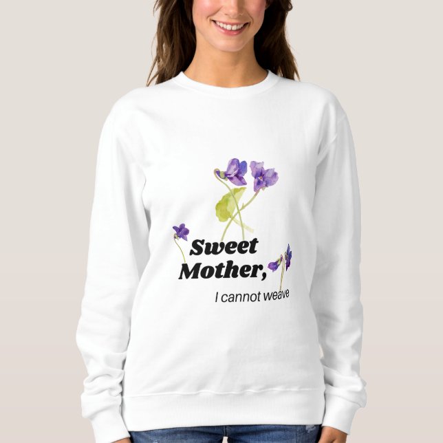 Sappho Quote Sweatshirt (Vorderseite)