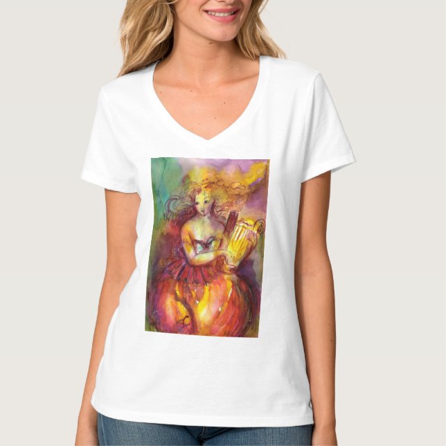 SAPPHO, TANZEN, MUSIK UND POETRY T-Shirt (Vorderseite)