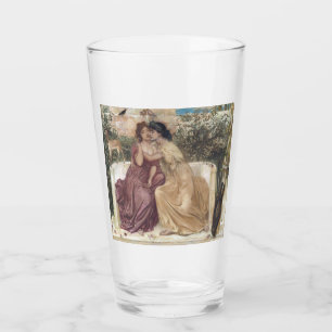 Sappho und Erinna in einem griechischen Garten (le Glas