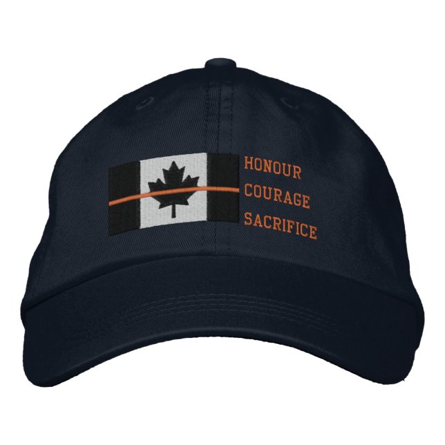 SAR Kanadische Flagge suchen und retten Bestickte Baseballkappe (Vorderseite)