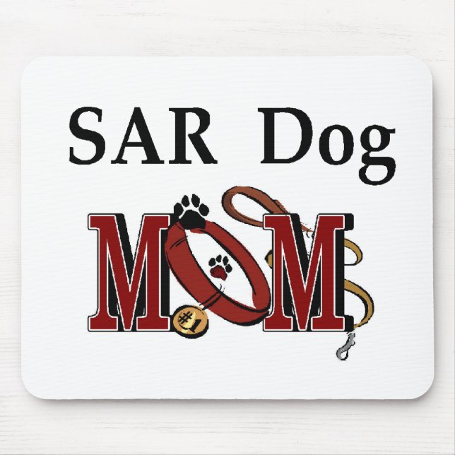 SAR Such- und Rettungshunde Mousepad (Vorne)