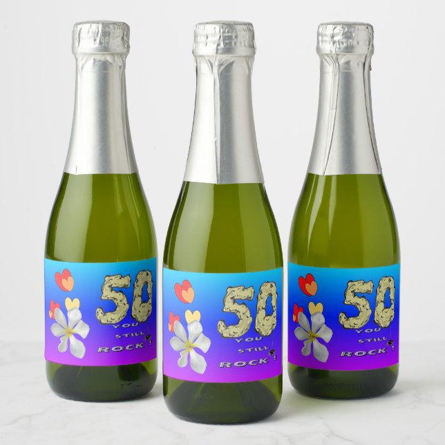 Sara 50-jähriges Jubiläum Hörnchen Sparkling Weinm (Flaschen)