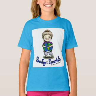Sara Fay et le T-shirt fille en coton biologique d