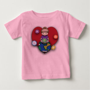 Sara Fay vermittelt über Globe mit Elementaren Baby T-shirt