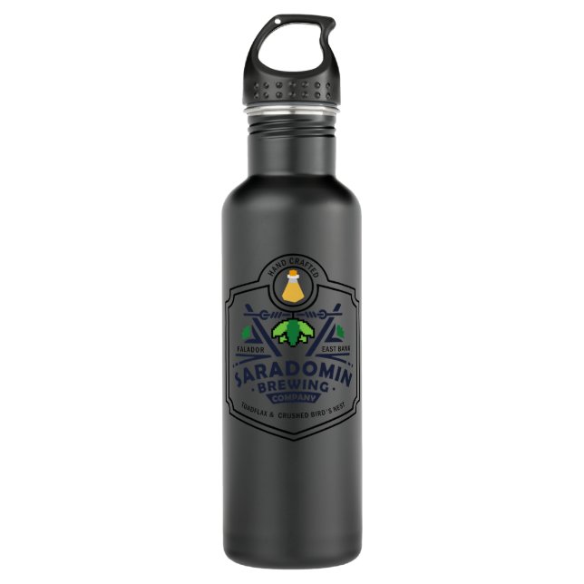 Saradomin Brewing Company OSRS Edelstahlflasche (Vorderseite)
