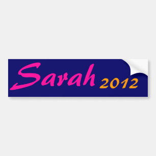Sarah, 2012 autoaufkleber