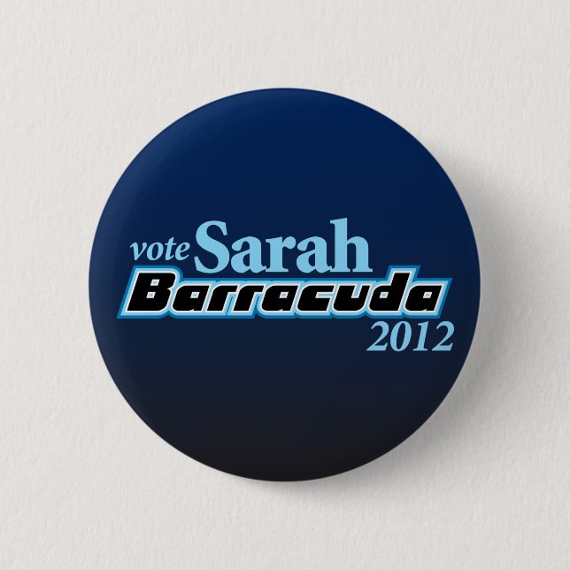 Sarah-Barracuda 2012 Button (Vorderseite)