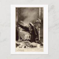 Sarah Bernhardt (1844-1923) als Hamlet 1899