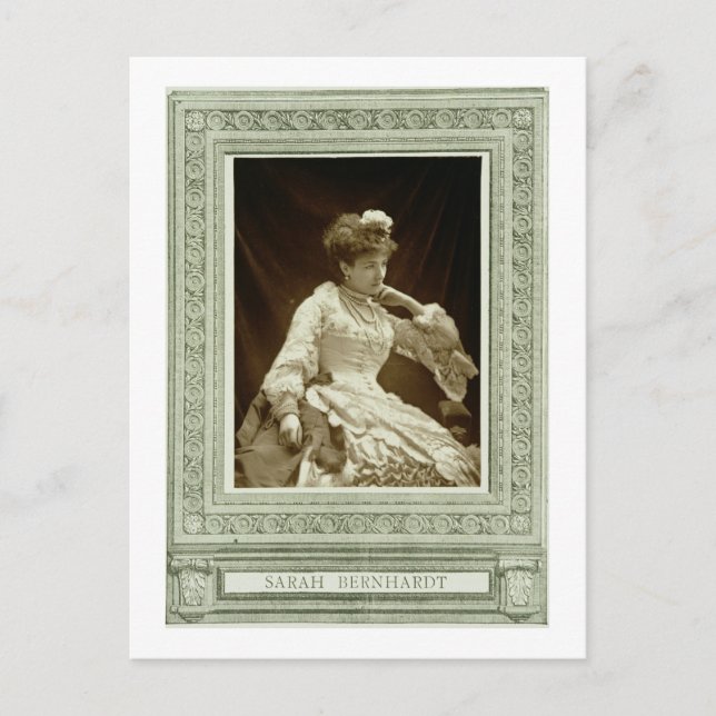 Sarah Bernhardt (1844-1923), von 'Galerie Contemp Postkarte (Vorderseite)