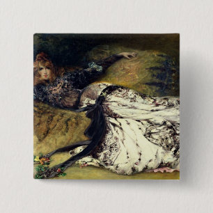 Sarah Bernhardt 1871 Button
