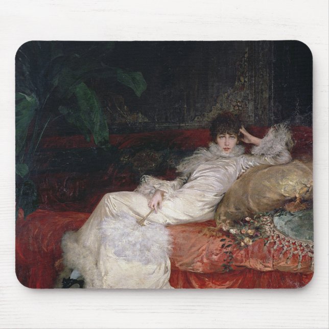 Sarah Bernhardt 1876 Mousepad (Vorne)