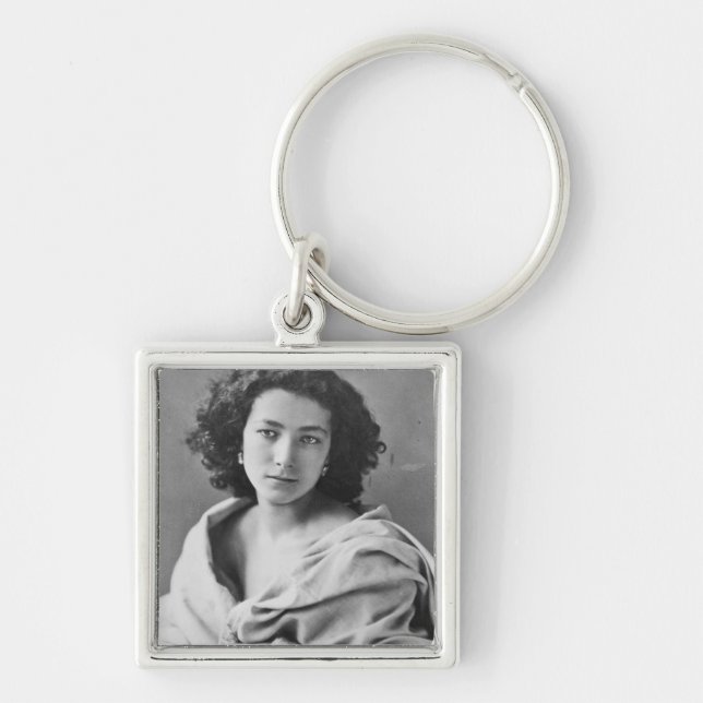 Sarah Bernhardt im Kostüm, c.1860 Schlüsselanhänger (Vorne)