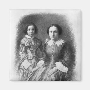 Sarah Bernhardt und ihre Mutter? Magnet