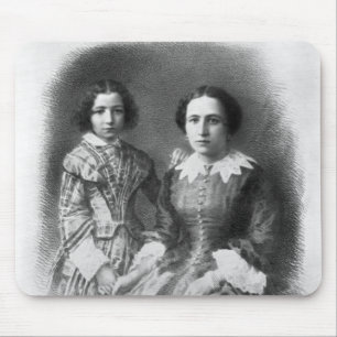 Sarah Bernhardt und ihre Mutter? Mousepad
