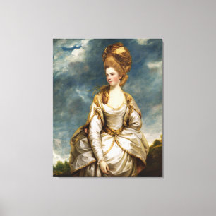 Sarah Campbell von Joshua Reynolds Leinwanddruck