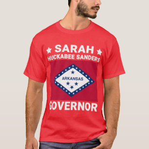 Sarah Huckabee Sanders Gouverneur Arkansas Flagge T-Shirt