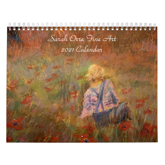 Sarah Orre Fine Art 2021 Kalender (Titelbild)