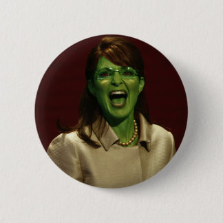 Sarah Palin die Hexe Button