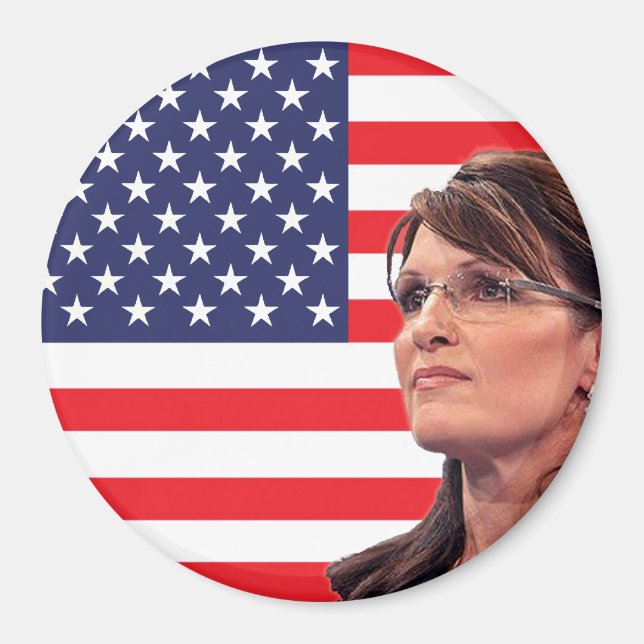 Sarah Palin Fotomags Magnet (Vorne)