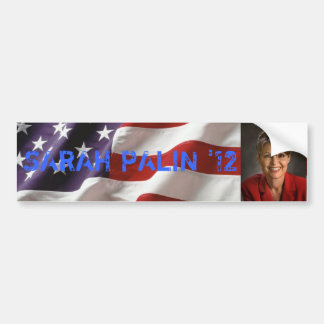 Sarah Palin für Präsidenten Autoaufkleber 2012