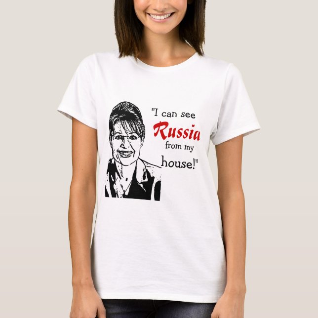 Sarah Palin - Russland T-Shirt (Vorderseite)