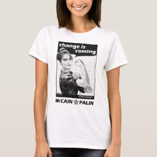 Sarah Palin Unterstützer im Vintage-Stil T-Shirt