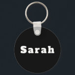 Sarah Schlüsselanhänger<br><div class="desc">Schlüsselanhänger mit Namen Sarah</div>