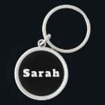 Sarah Schlüsselanhänger<br><div class="desc">Schlüsselanhänger mit Namen Sarah</div>