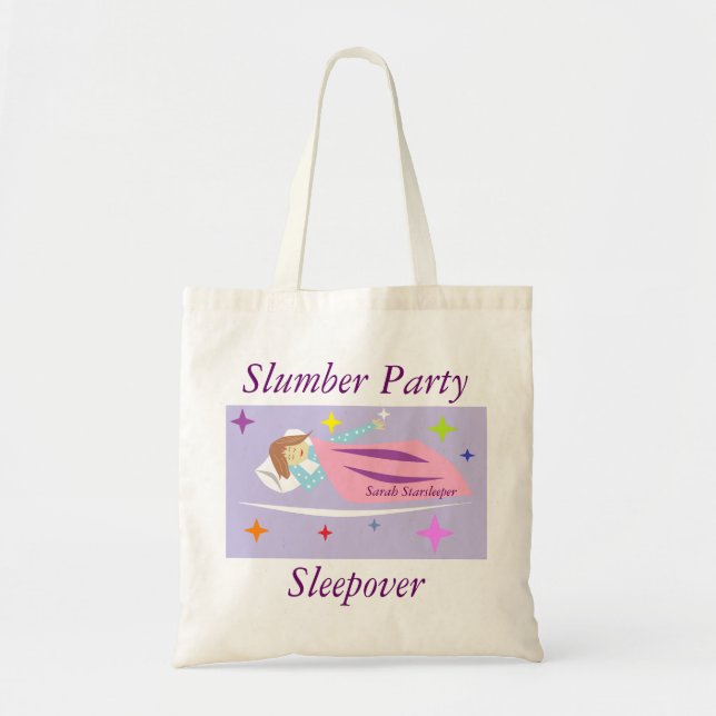 Sarah Starsleeper Slumber Party Sleepover Tragetasche (Vorne)