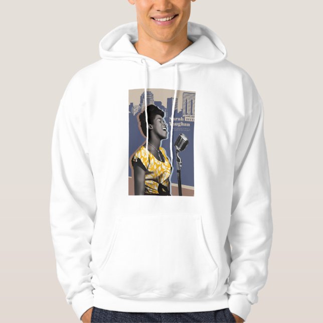 Sarah Vaughan Hoodie (Vorderseite)