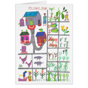 Sarahs Bauernhof-Plan