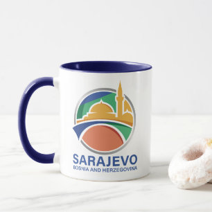 Sarajevo Bosnien und Herzegowina Tasse